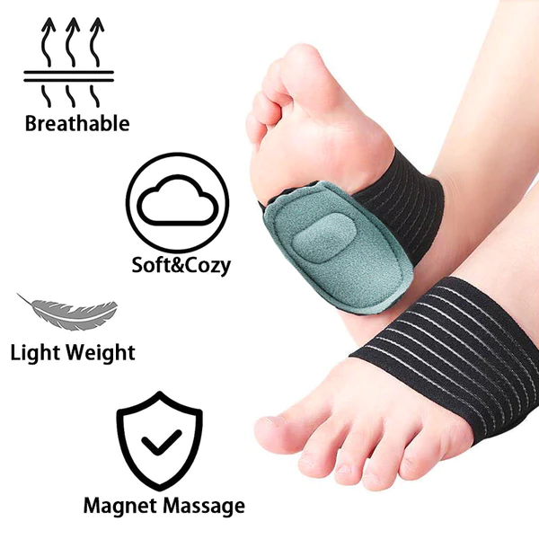 Salis Bubbling Spring Acupoint Magnetic Therapy Massage Weight Loss Forefoot Pad