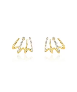 Fashion Shiny Cat Claw Earrings