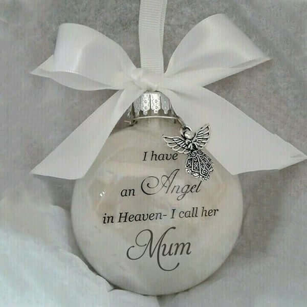 Angel In Heaven Memorial Ornament