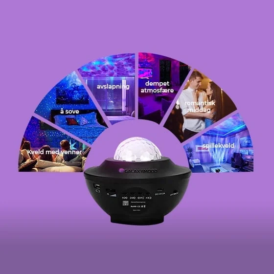 Galaxy Globe Projector