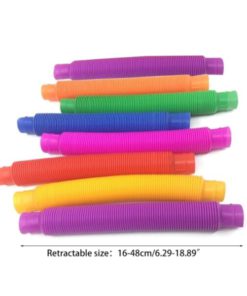 Colorful Plastic Pop Tube