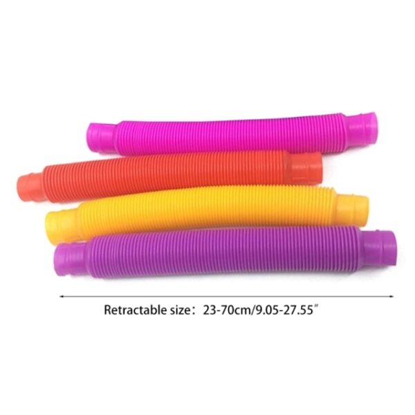 Colorful Plastic Pop Tube