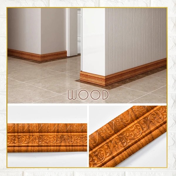 3D Embossing Wall Edging Strip