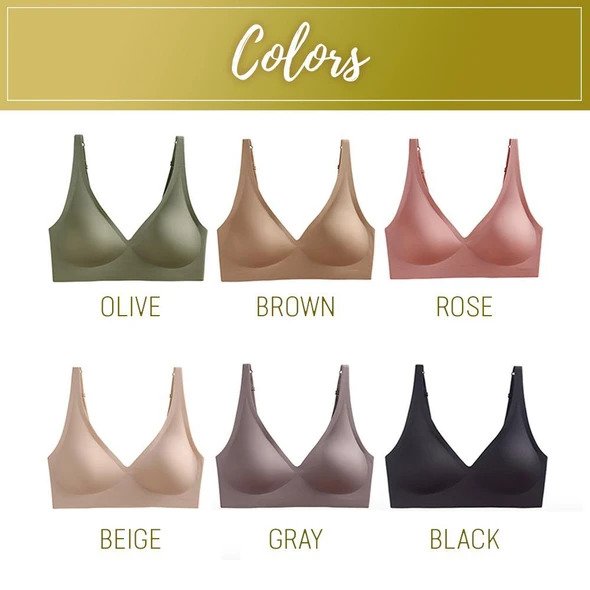 Seamless 5D Wirefree Memory Bra