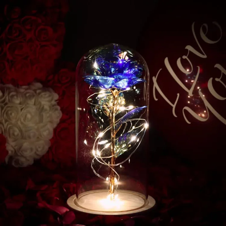 Unfading LoveShining Rose Decoration