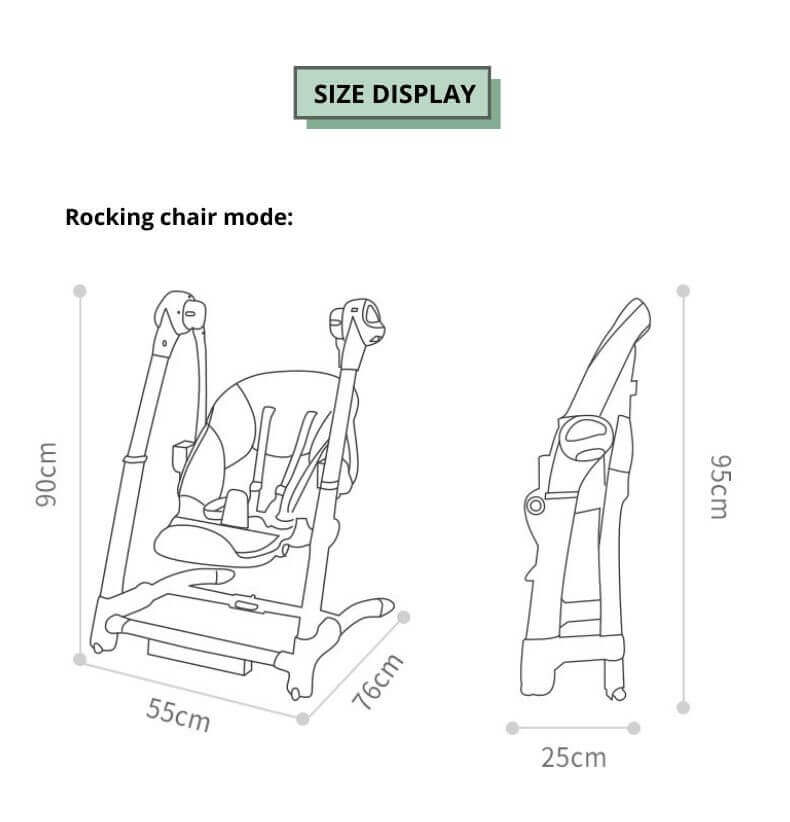 Multifunctional Electric Baby Rocking Chair