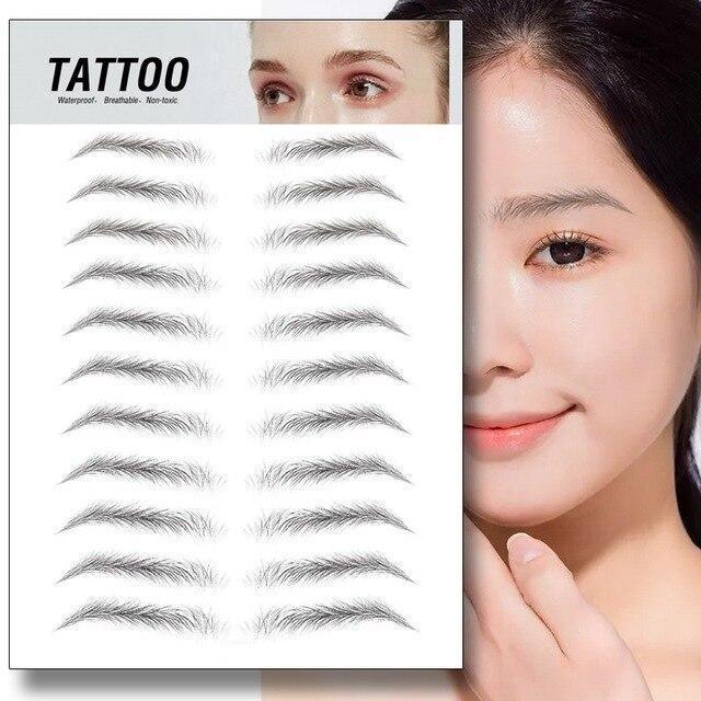 4D Hair-like Authentic Eyebrows