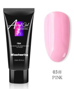 Creamy Acrylic Polygel Nail Gel Polish