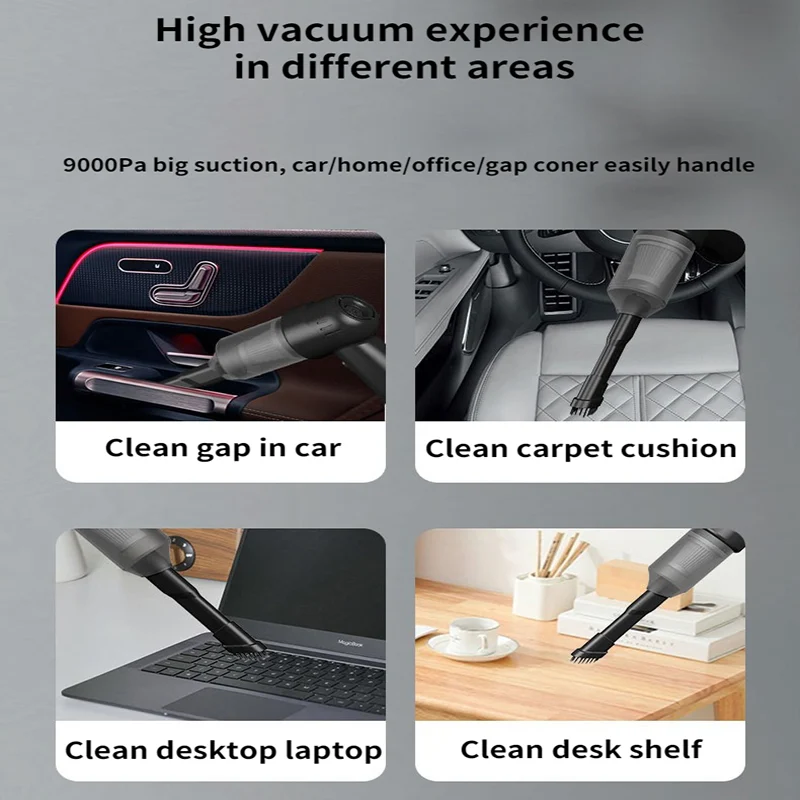 Wireless Handheld Car Vacuum Cleaner