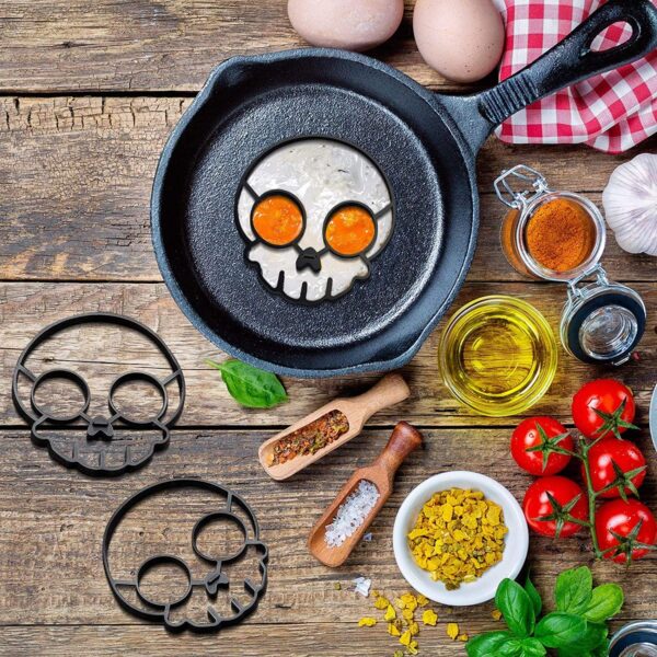 Halloween Silicone Skull Egg Mold