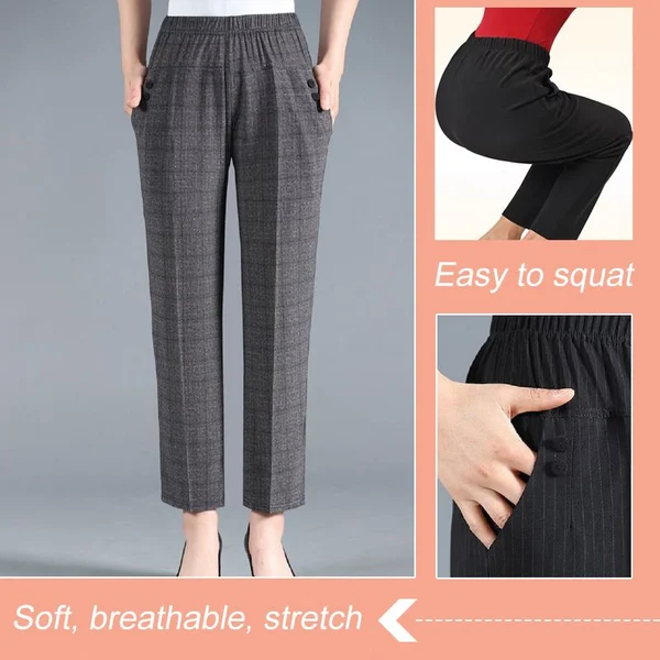 Women's Stylish Plush Straight-leg Pants