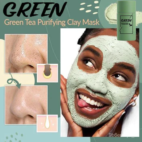 Hot Sale  Poreless Deep Cleanse Green Tea Mask