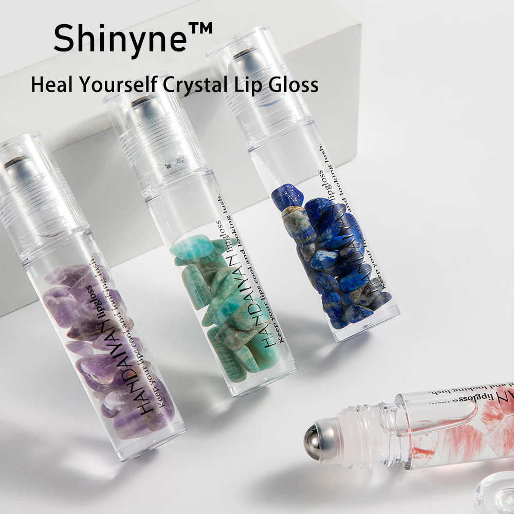 Shinyne Natural Crystal Moisturizing lush lip Gloss Lips Plumping