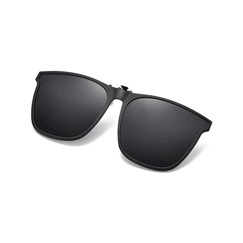 New Polarized Clip On Flip Up Sunglasses