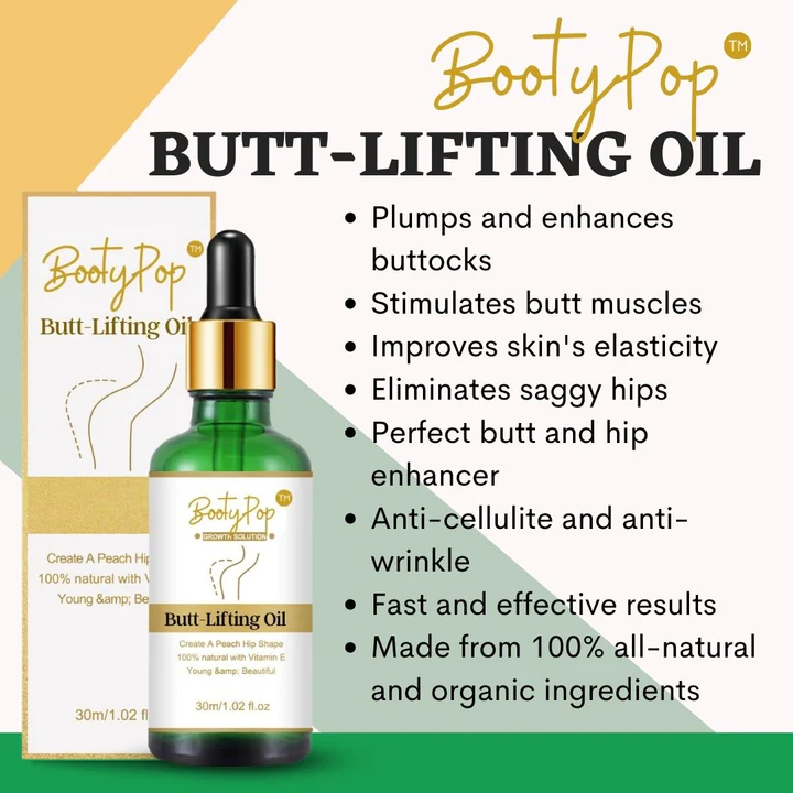 BootyPop Butt-Lifting Oil