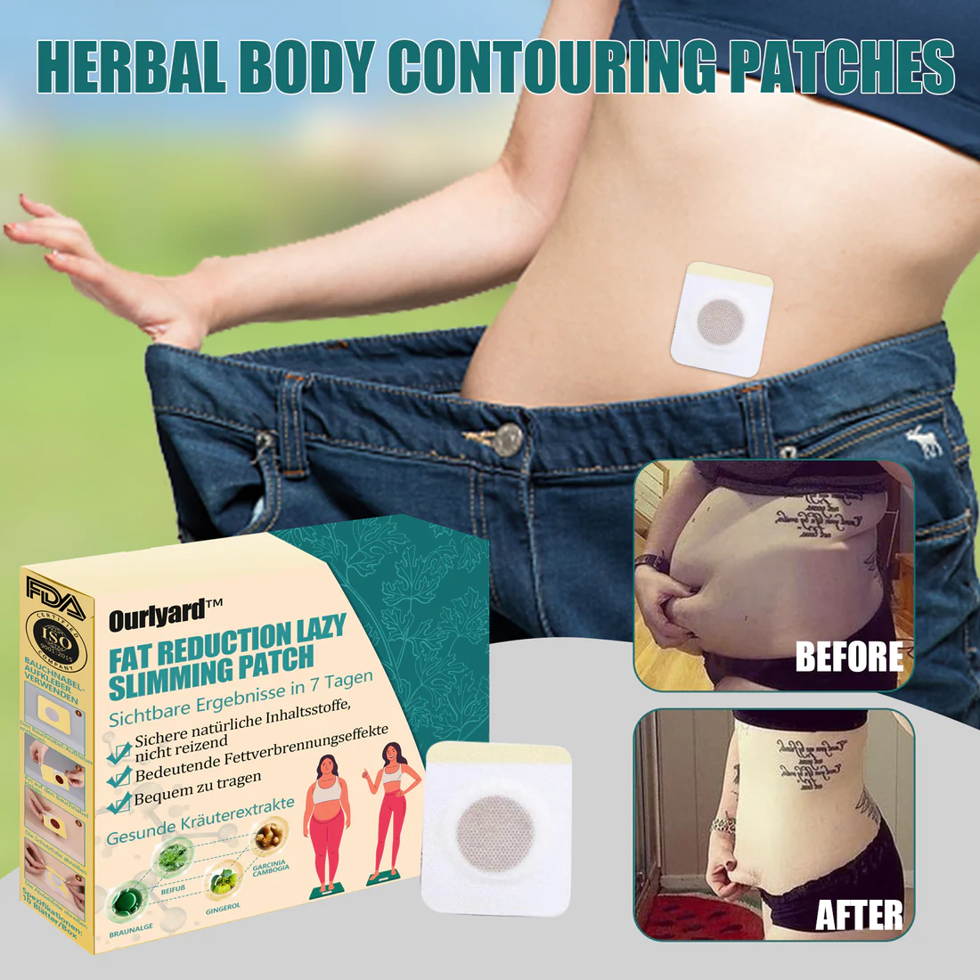 Ourlyard Fat reduction Lazy Slimming Patch