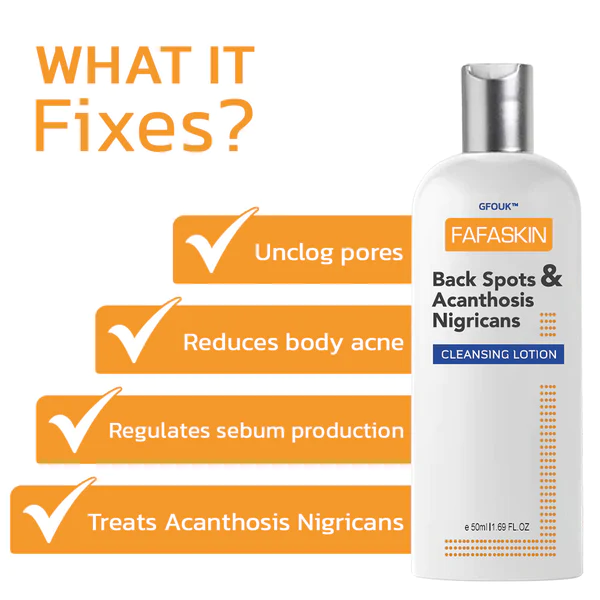 GFOUK FAFASKIN Psoriasis, Acanthosis Nigricans & Acne Cleanser