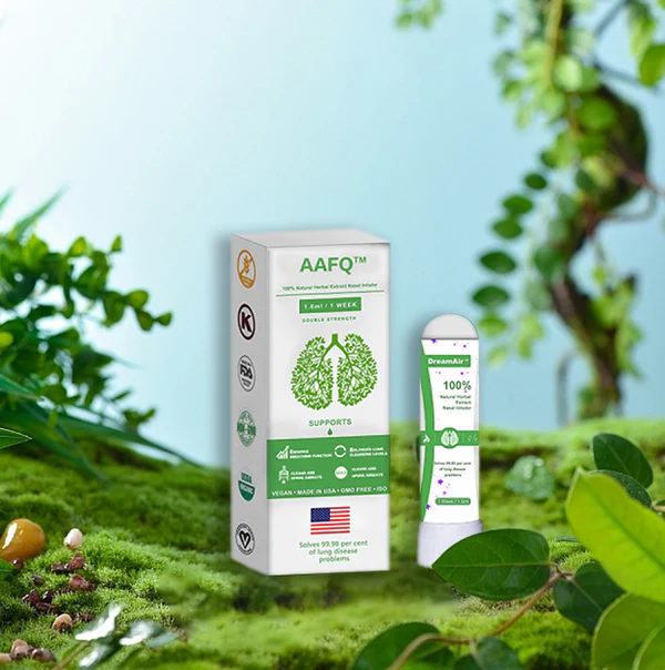 AAFQ Reishi Extract Lung Cleansing Nasal Inhaler