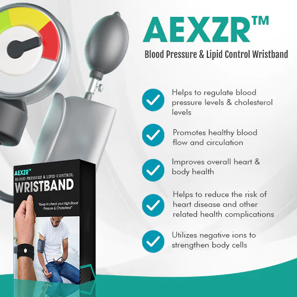 AEXZR Blood Pressure & Lipid Control Wristband