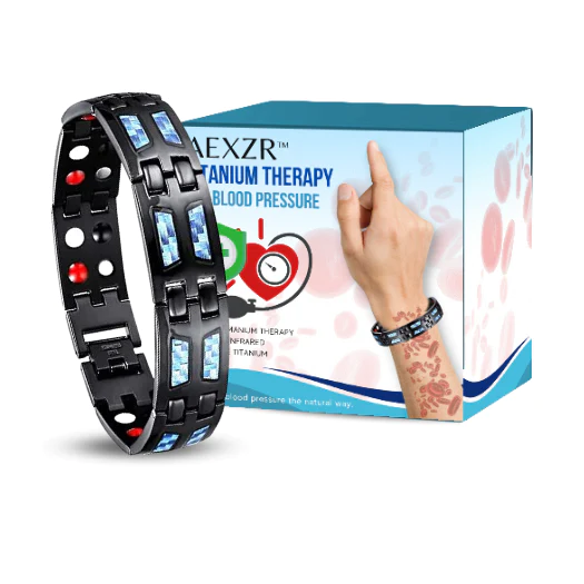 AEXZR Titanium Therapy Bracelet  for Blood Pressure