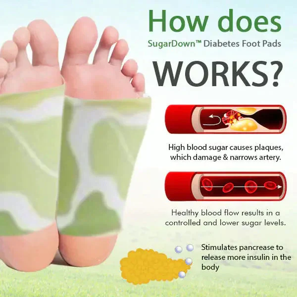 ANLOMARE Detox Footbeds for Reducing Blood Sugar