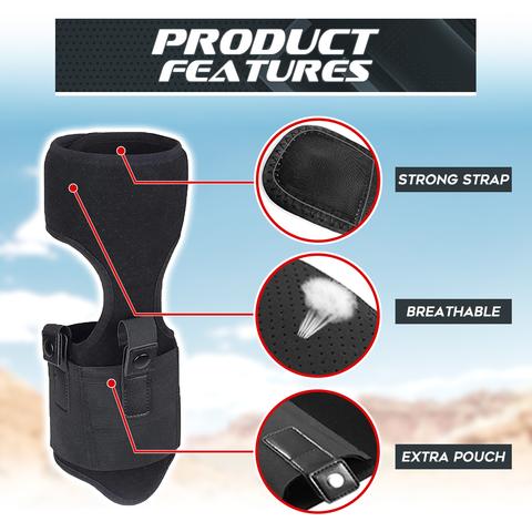 Ultimate Concealed Ankle Leather Shield