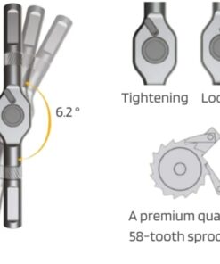 24 in 1 Ratchet Screwdriver Set