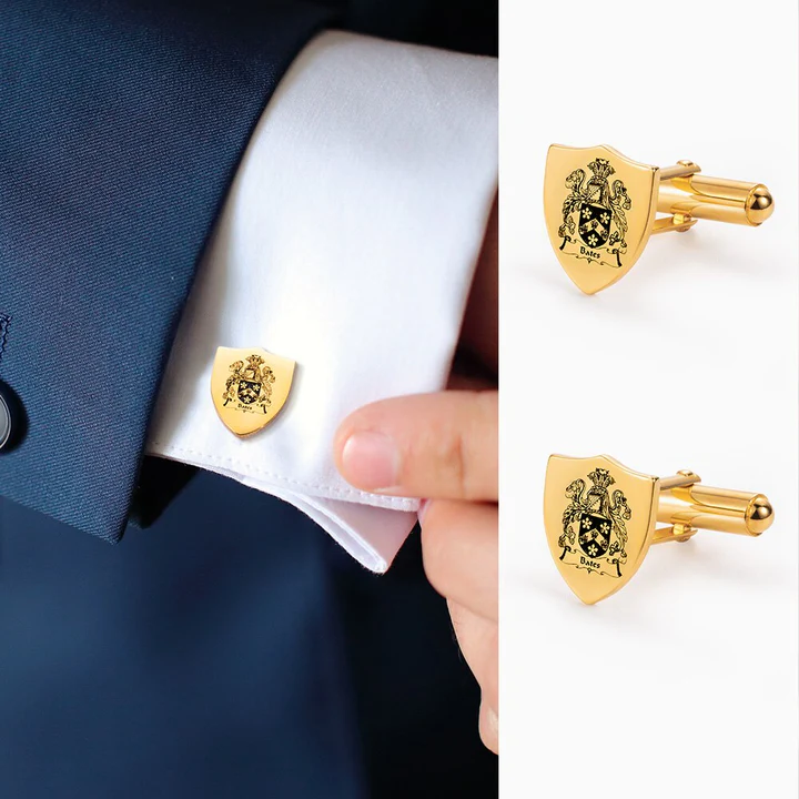 Personalized Crest Cufflinks Photo Cufflinks