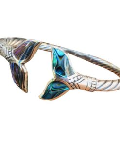 Mermaid Tail Bangle Bracelet