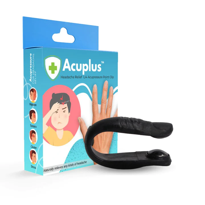 Acuplus Headache Relief LI4 Acupressure Point Clip