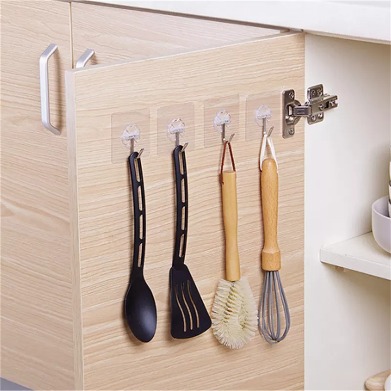 Adhesive Hooks For Walls (5 Pieces)