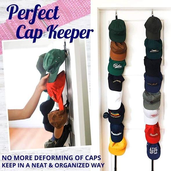 Adjustable Cap & Bag Door Rack