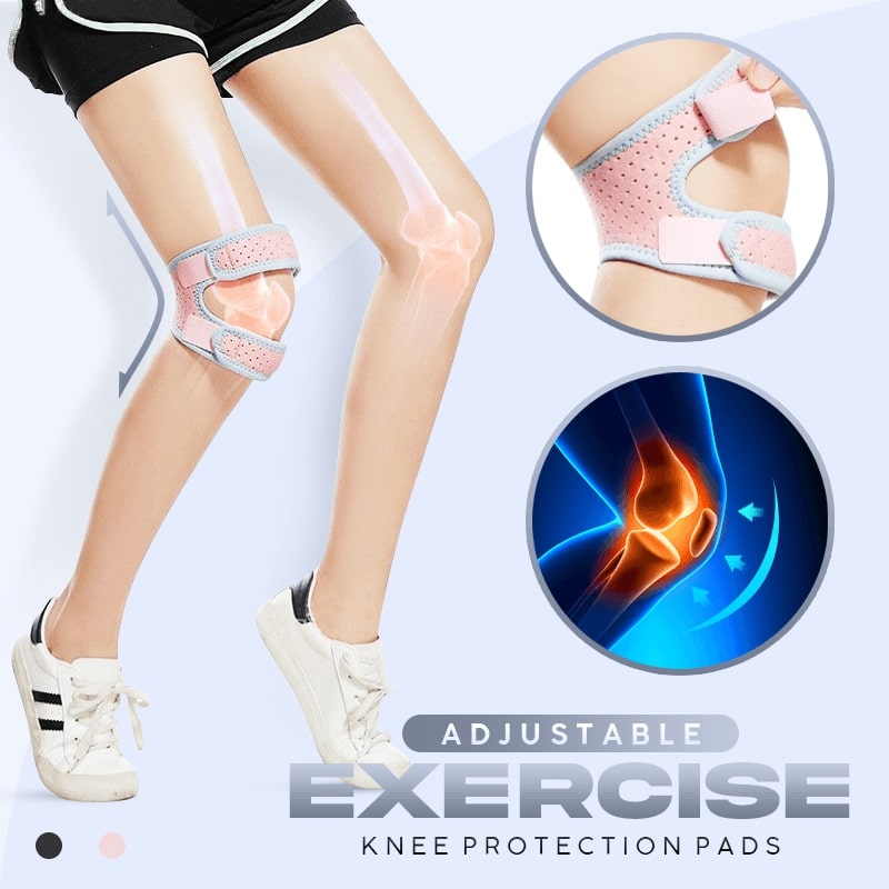 Adjustable Exercise Knee Protection Pads