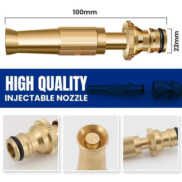 Adjustable High-Pressure Water Nozzle