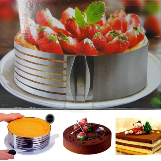 Adjustable Stainless Steel Layer Cake Slicer