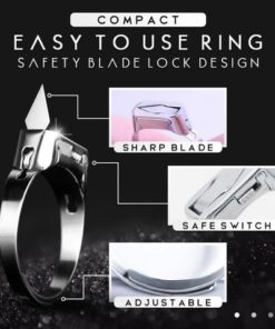 Adjustable Stainless Steel Self Protect Ring