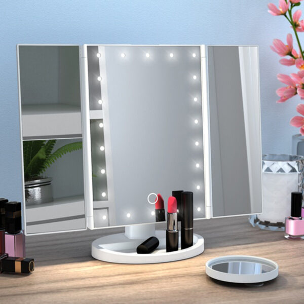 Adjustable Tabletop Light Mirror