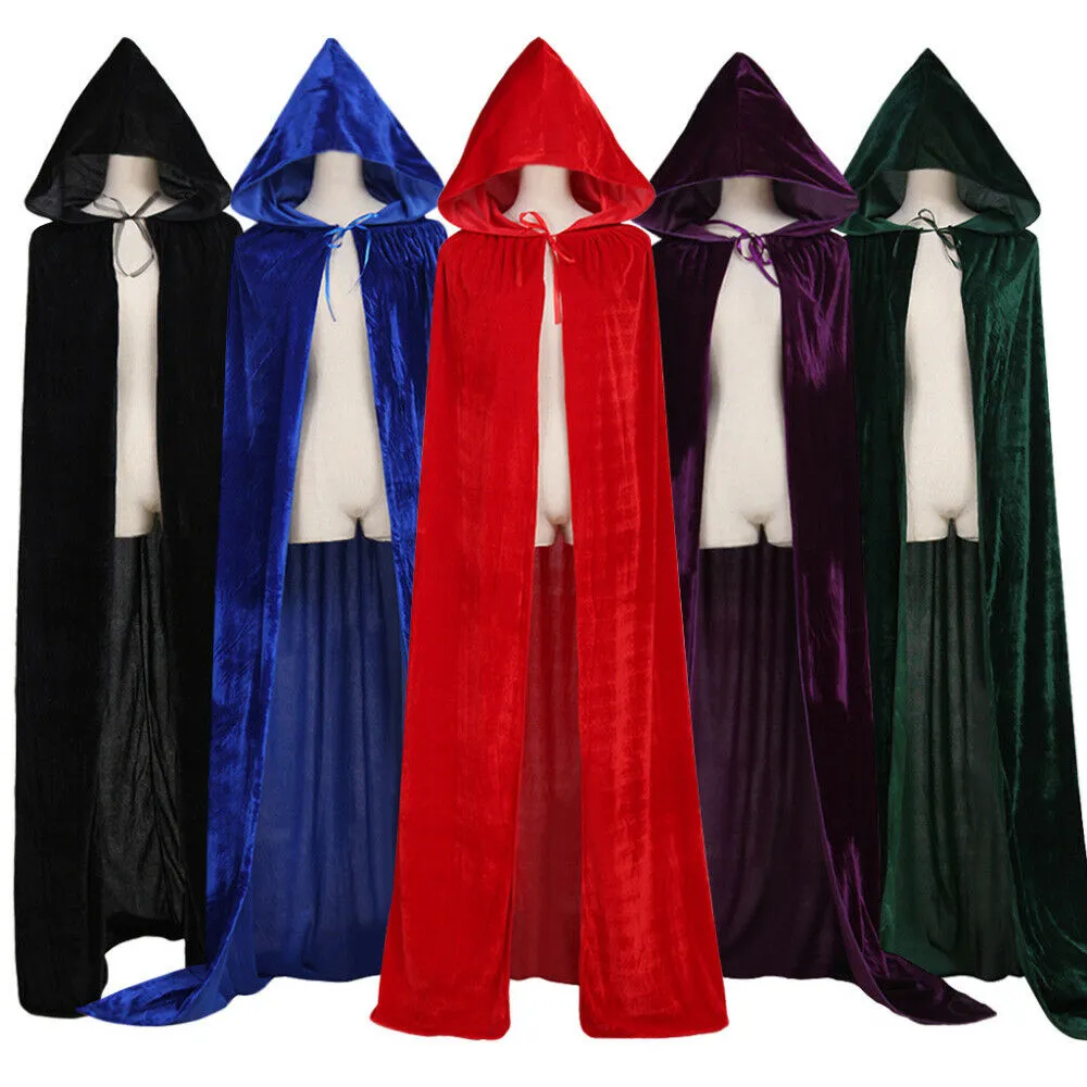 Halloween Medieval Witch Cape