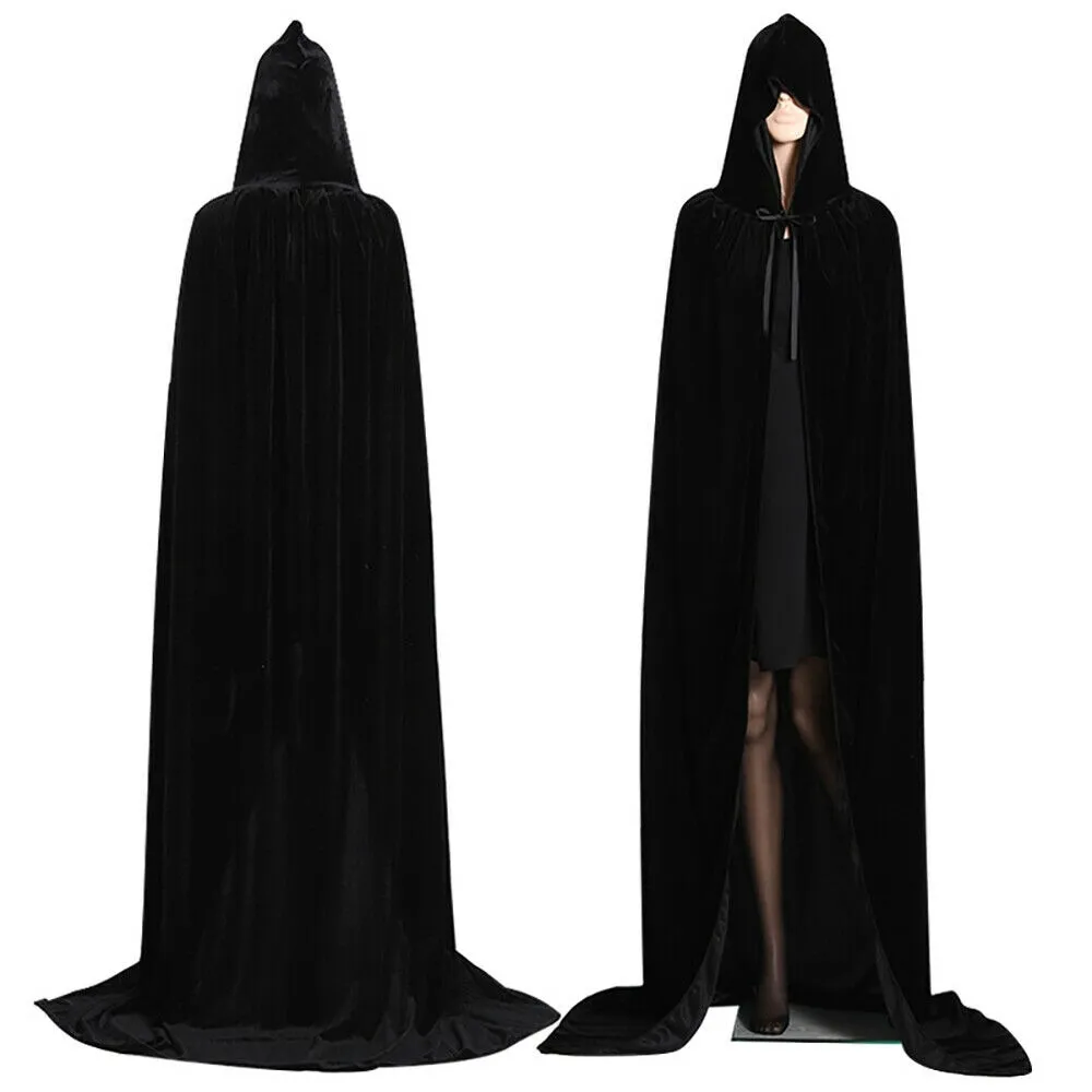 Halloween Medieval Witch Cape