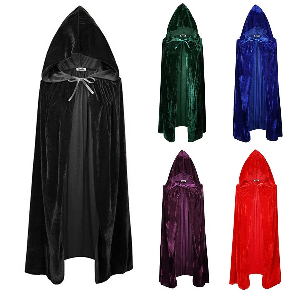 Halloween Medieval Witch Cape