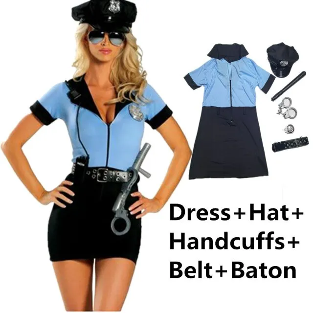 Halloween Sexy Police Uniform