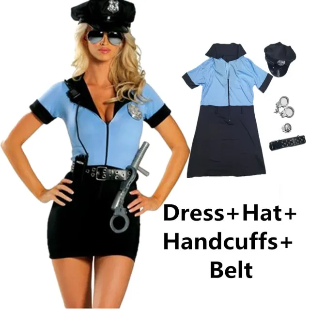 Halloween Sexy Police Uniform