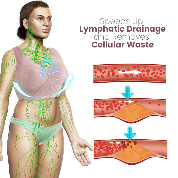 AglaĂŤ Lymphvity Detoxification Shaping Bra