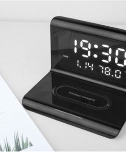 Multifunction Wireless Charging Clock