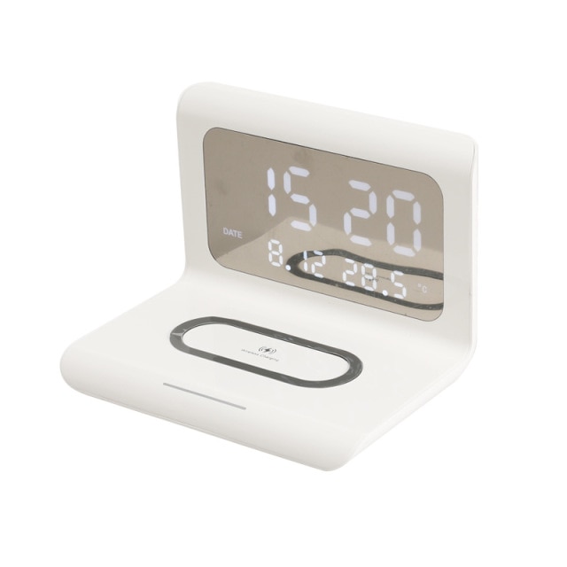 Multifunction Wireless Charging Clock