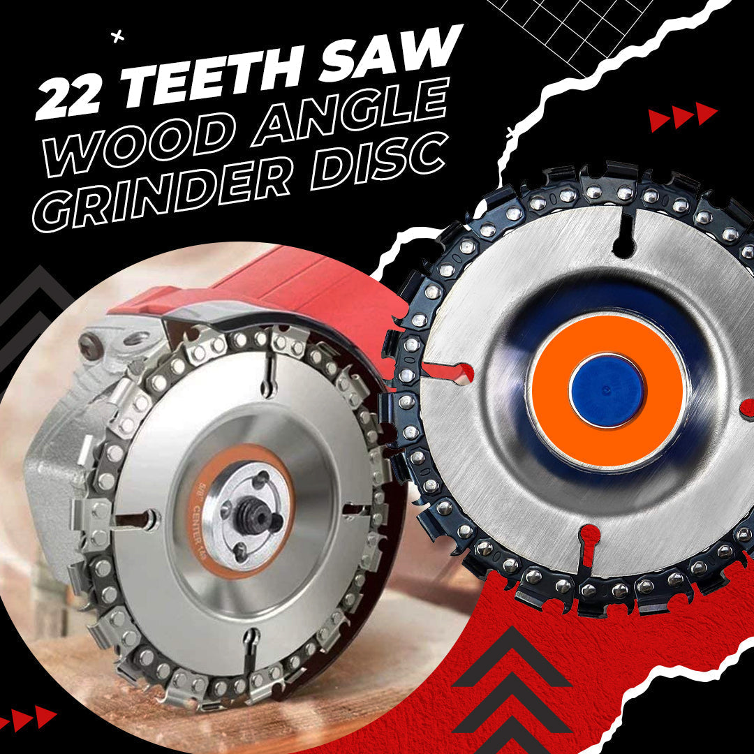 22 Teeth Saw Wood Angle Grinder Disc