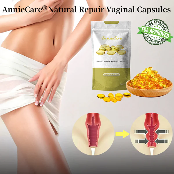 AnnieCareŽ Instant Itching Stopper & Detox and Slimming & Firming Repair & Pink & Tender Natural Capsules