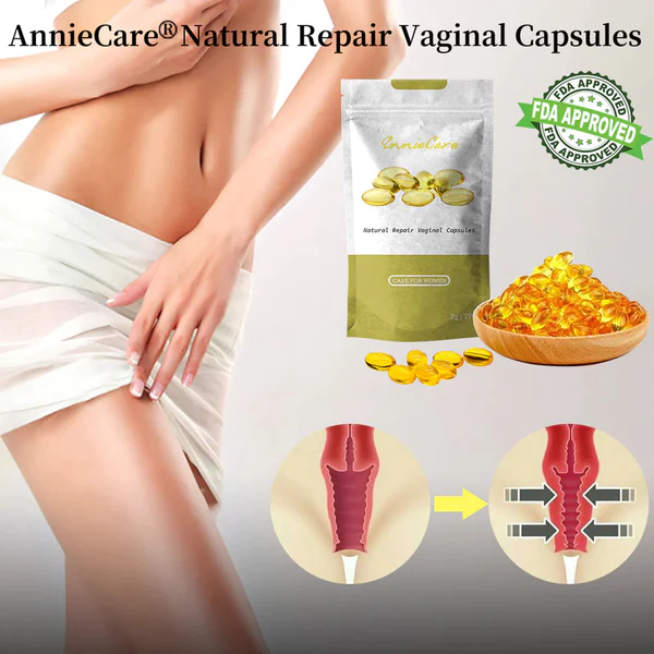 AnnieCareŽ PRO Instant Itching Stopper & Detox and Slimming & Firming Repair & Pink and Tender Natural Capsules