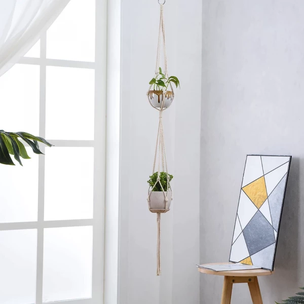 Anti-Fall Boho Plant Hangers Rope