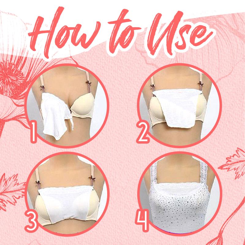 Anti Peep Invisible Bra (Set of 3 Pcs)